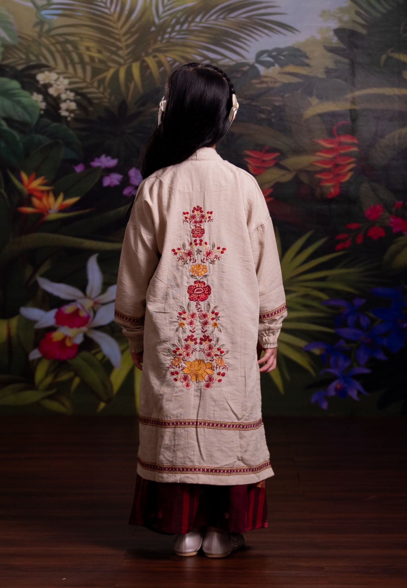 [PO 1 | START SHIPPING 16 FEB] NONAETAL Rafflesia Whisper Tunic Embroidery Kids Set