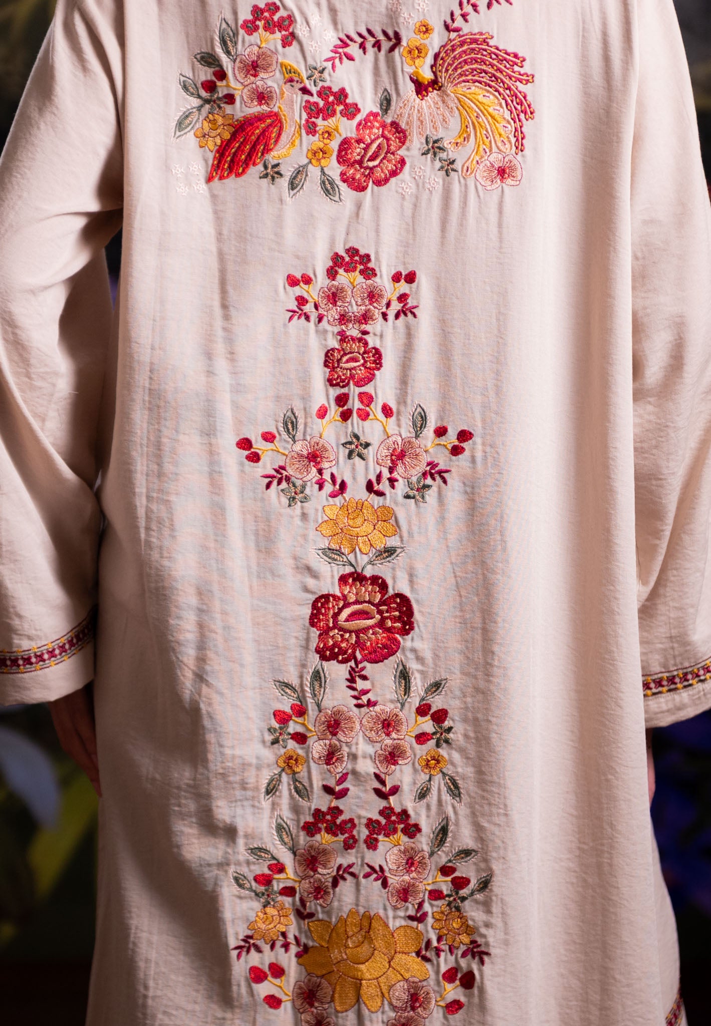 [PO 1 | START SHIPPING 16 FEB] NONAETAL Rafflesia Whisper Tunic Embroidery