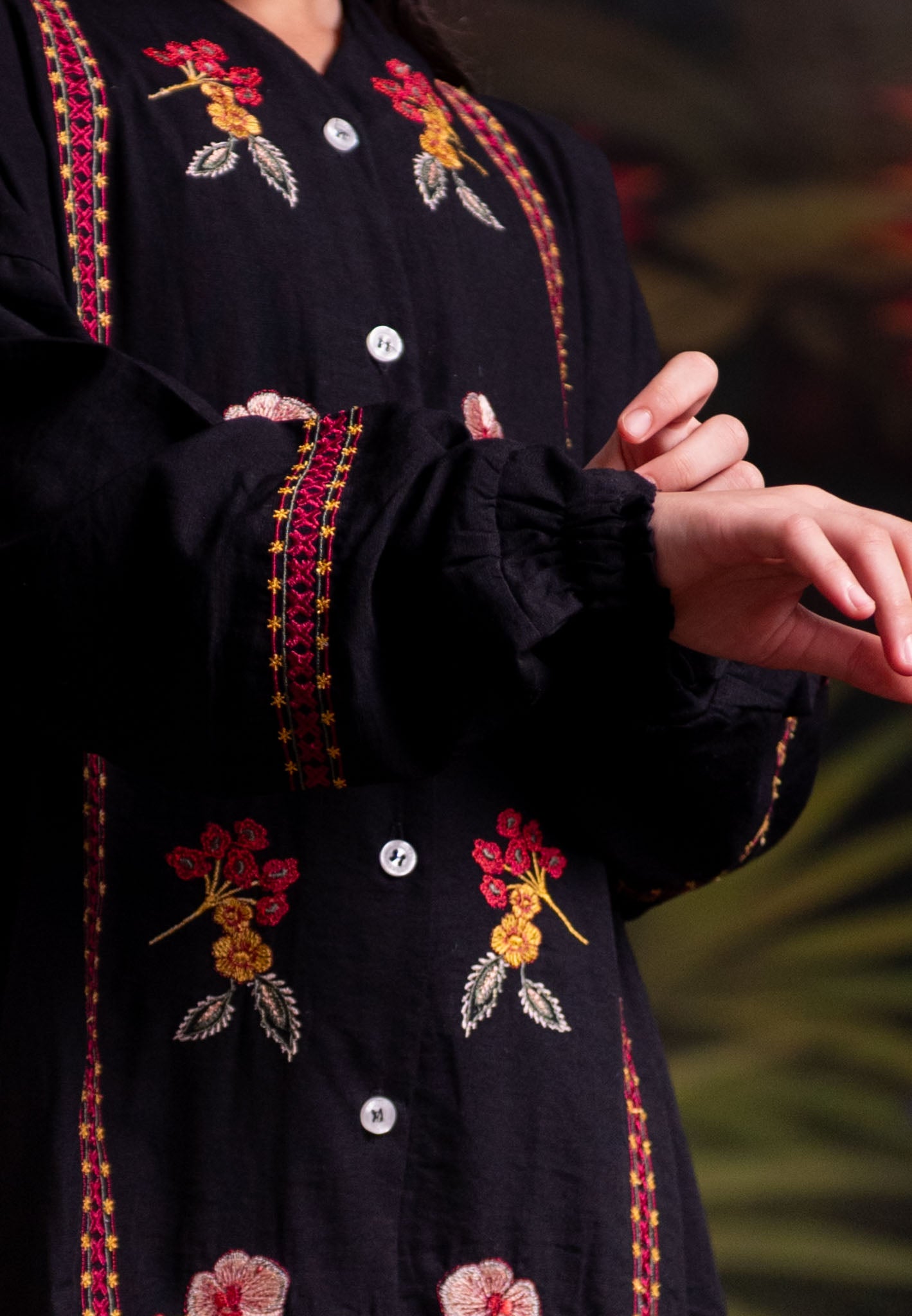 [PO 1 | START SHIPPING 16 FEB] NONAETAL Rafflesia Whisper Tunic Embroidery Kids Set