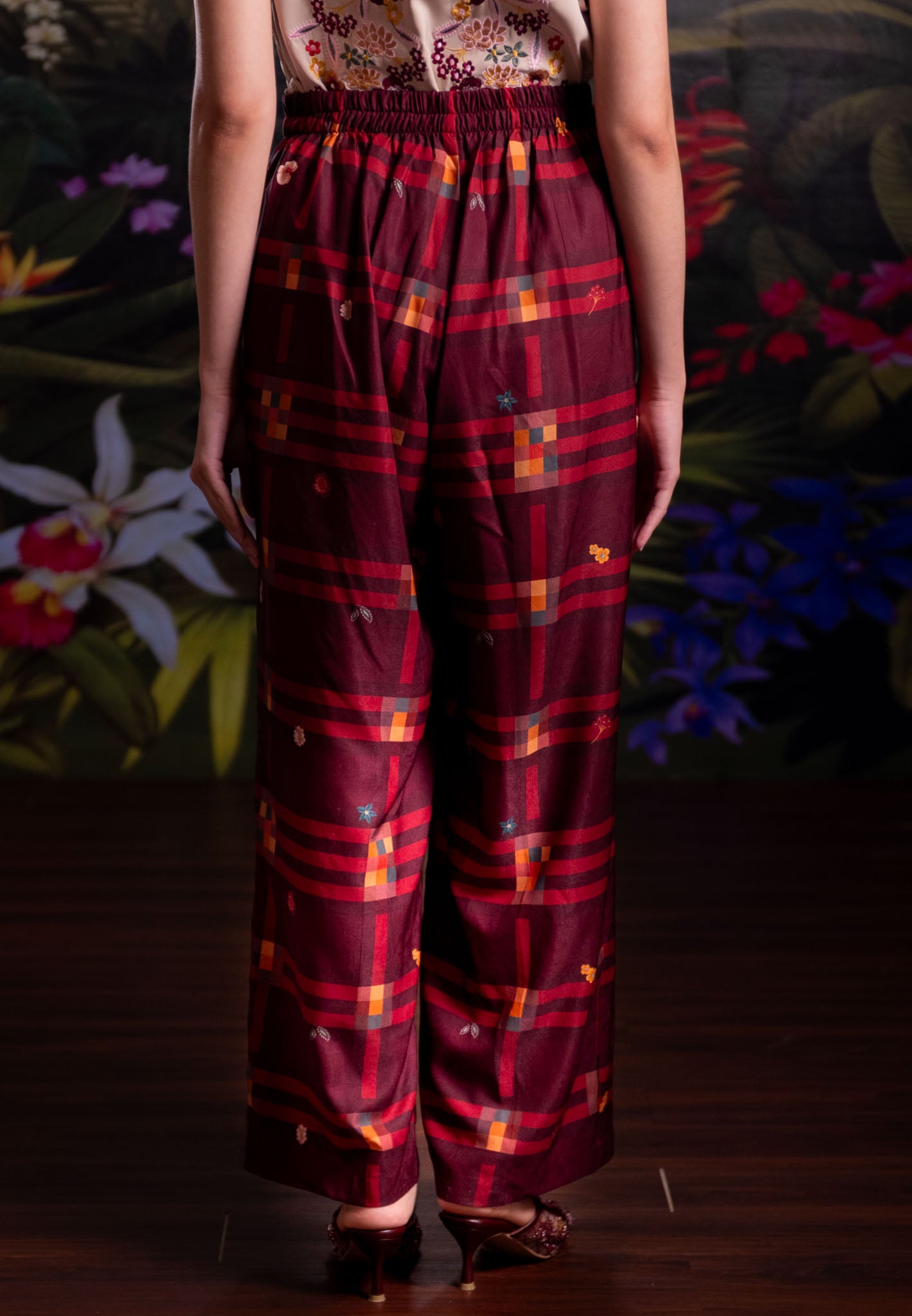 [PO 1 | START SHIPPING 16 FEB] NONAETAL Crimson Saroong Pants