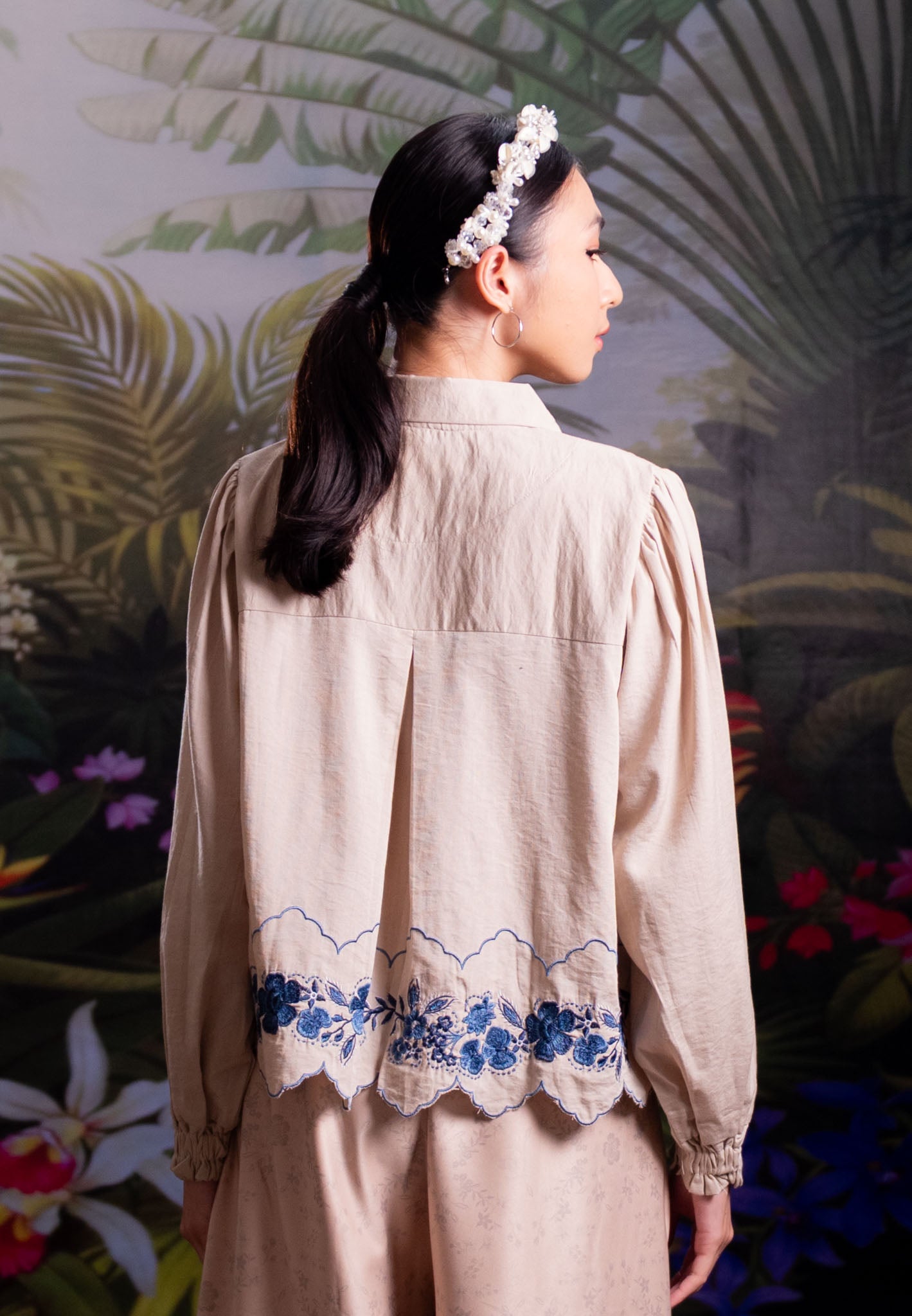 [PO 1 | START SHIPPING 16 FEB] NONAETAL Hassie Whisper Shirt Top Long Sleeve