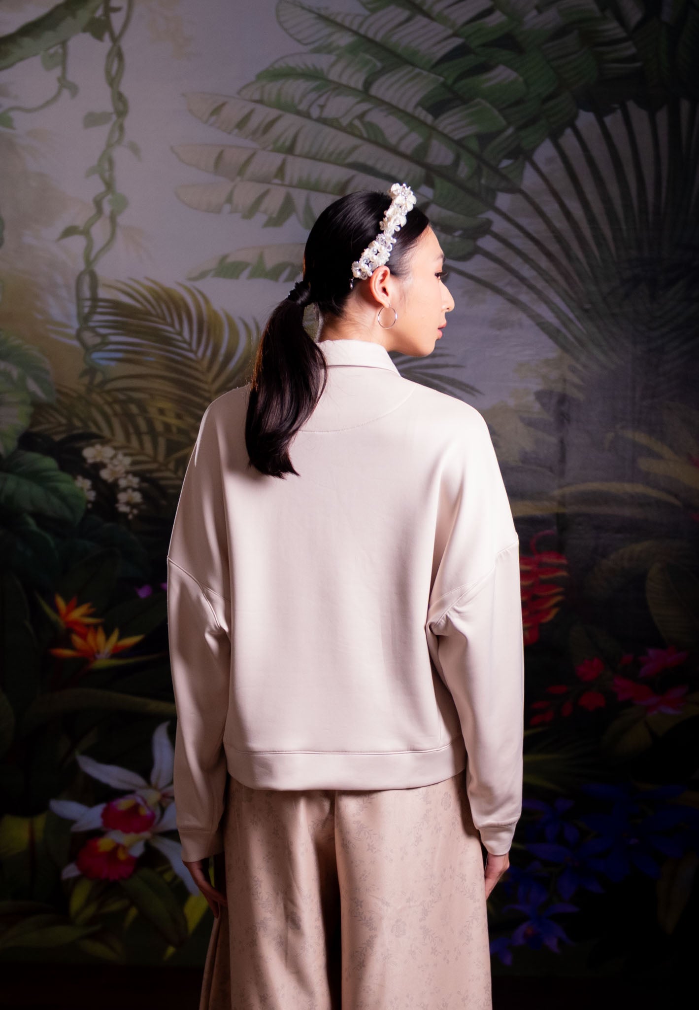 [PO 2 | START SHIPPING 23 FEB] NONAETAL Cattleya Whisper Top Long Sleeve