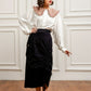 NONA Jeanne Pocket Skirt Black
